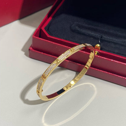 [Clover Jewelry]LOVE BRACELET 3.65MM DIAMOND-PAVED