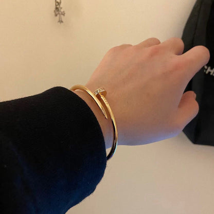 [Clover Jewelry]JUSTE BRACELET 2.5MM DIAMONDS