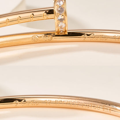 [Clover Jewelry]JUSTE BRACELET 2.5MM DIAMONDS