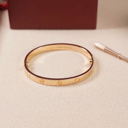 [Clover Jewelry]LOVE BRACELET 6.1MM NO DIAMONDS