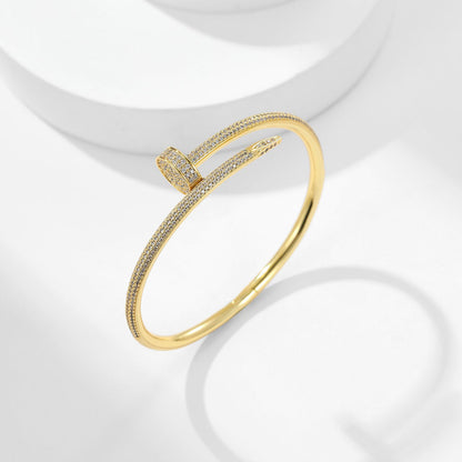 [Clover Jewelry]JUSTE BRACELET 3.5MM ALL DIAMONDS