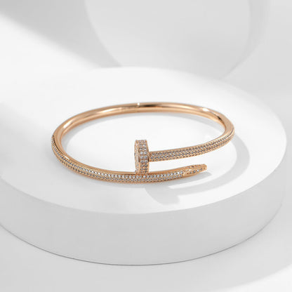 [Clover Jewelry]JUSTE BRACELET 3.5MM ALL DIAMONDS