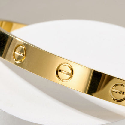 [Clover Jewelry]LOVE BRACELET 6.1MM OPEN CUFF