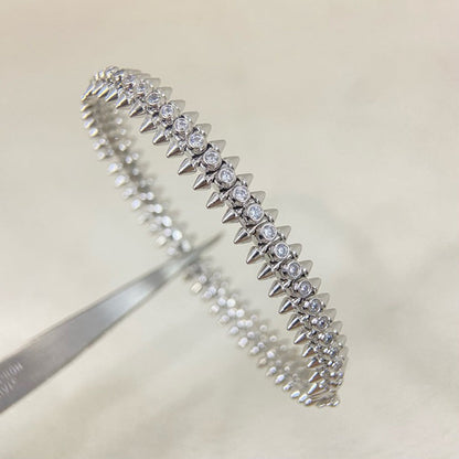 [Clover Jewelry]CLASH  BRACELET 8MM DIAMONDS