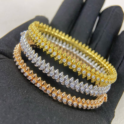 [Clover Jewelry]CLASH  BRACELET 8MM DIAMONDS