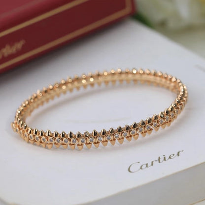 [Clover Jewelry]CLASH  BRACELET 8MM DIAMONDS