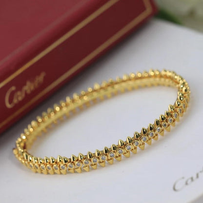 [Clover Jewelry]CLASH  BRACELET 8MM DIAMONDS