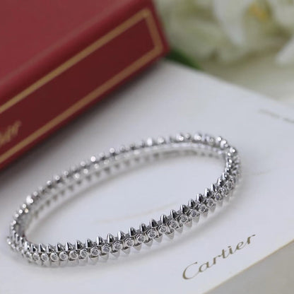 [Clover Jewelry]CLASH  BRACELET 8MM DIAMONDS