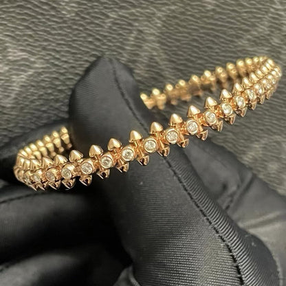 [Clover Jewelry]CLASH  BRACELET 8MM DIAMONDS