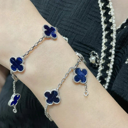 [Clover Jewelry]CLOVER 5 MOTIF PIETERSITE BRACELET COLLECTION