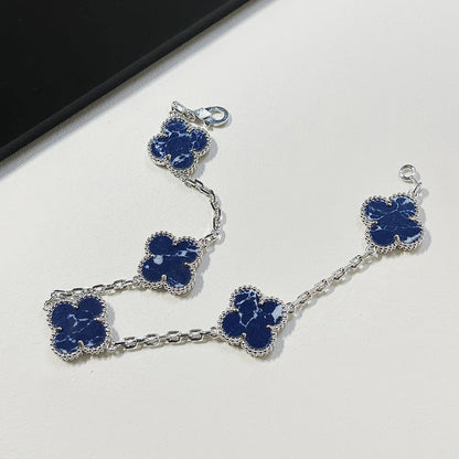 [Clover Jewelry]CLOVER 5 MOTIF PIETERSITE BRACELET COLLECTION