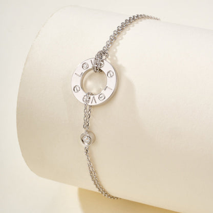 [Clover Jewelry]LOVE BRACELET 2 DIAMOND