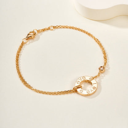 [Clover Jewelry]LOVE BRACELET 2 DIAMOND