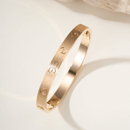 [Clover Jewelry]LOVE BRACELET 6.1MM BRUSHED