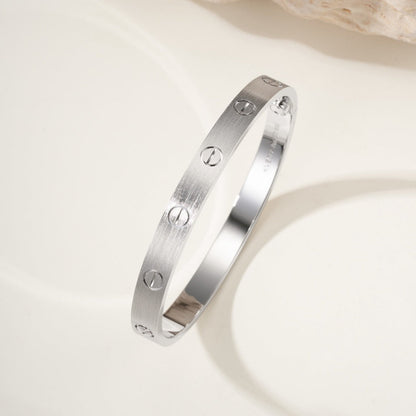 [Clover Jewelry]LOVE BRACELET 6.1MM BRUSHED