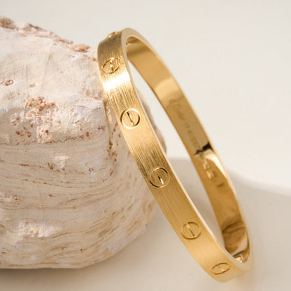 [Clover Jewelry]LOVE BRACELET 6.1MM BRUSHED
