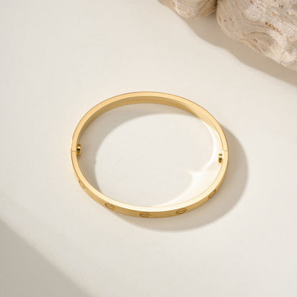 [Clover Jewelry]LOVE BRACELET 6.1MM BRUSHED