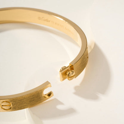 [Clover Jewelry]LOVE BRACELET 6.1MM BRUSHED