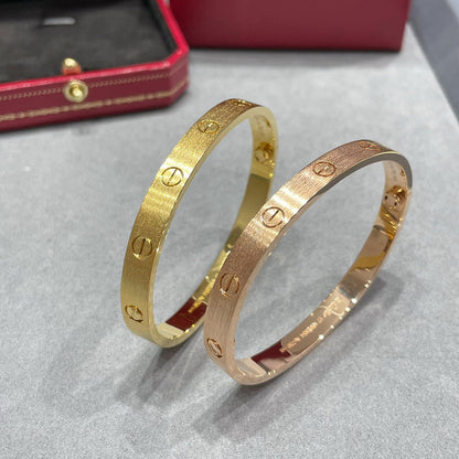 [Clover Jewelry]LOVE BRACELET 6.1MM BRUSHED
