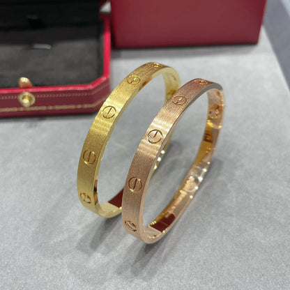 [Clover Jewelry]LOVE BRACELET 6.1MM BRUSHED