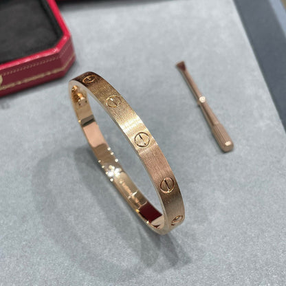 [Clover Jewelry]LOVE BRACELET 6.1MM BRUSHED