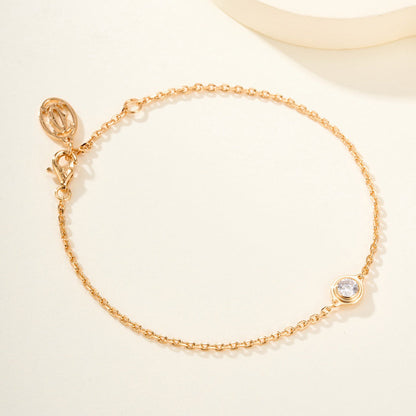 [Clover Jewelry]DAMOUR BRACELET 1 DIAMOND