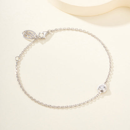 [Clover Jewelry]DAMOUR BRACELET 1 DIAMOND
