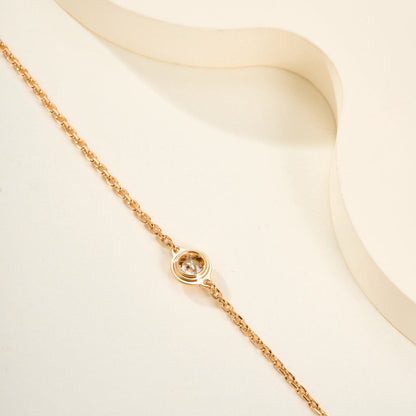 [Clover Jewelry]DAMOUR BRACELET 1 DIAMOND