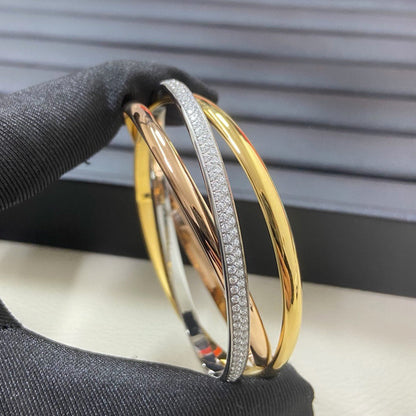 [Clover Jewelry]TRINITY 2.8MM SMALL BRACELET