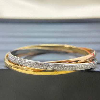[Clover Jewelry]TRINITY 2.8MM SMALL BRACELET