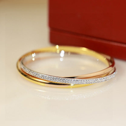 [Clover Jewelry]TRINITY 2.8MM SMALL BRACELET