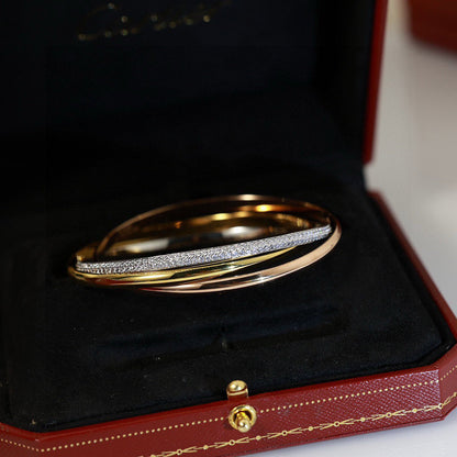 [Clover Jewelry]TRINITY 2.8MM SMALL BRACELET