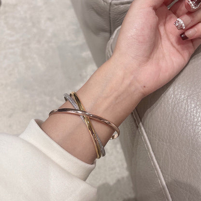 [Clover Jewelry]TRINITY 2.8MM SMALL BRACELET