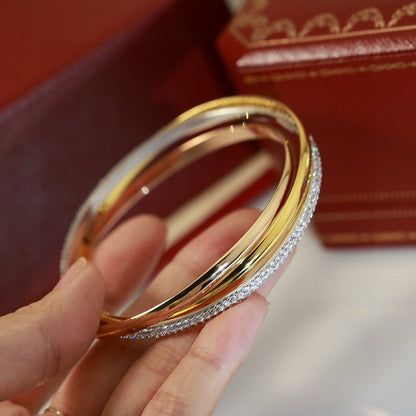[Clover Jewelry]TRINITY 2.8MM SMALL BRACELET
