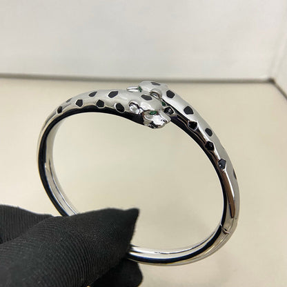 [Clover Jewelry]PANTHERE DOUBLE HEADED OPEN BRACELET