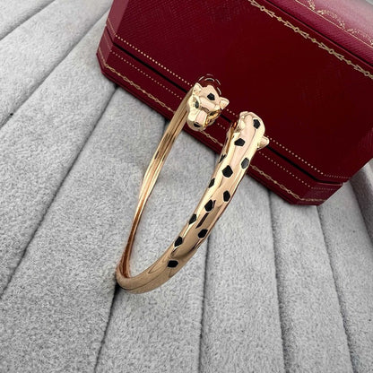 [Clover Jewelry]PANTHERE DOUBLE HEADED OPEN BRACELET