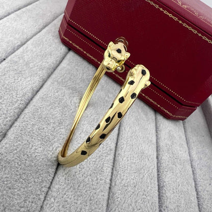 [Clover Jewelry]PANTHERE DOUBLE HEADED OPEN BRACELET