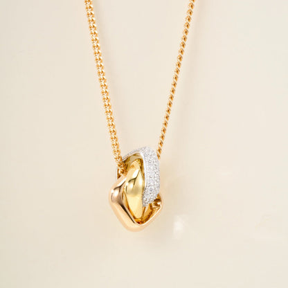 [Clover Jewelry]TRINITY CUSHION NECKLACE COLLECTION