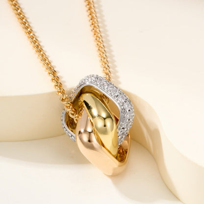 [Clover Jewelry]TRINITY CUSHION NECKLACE COLLECTION