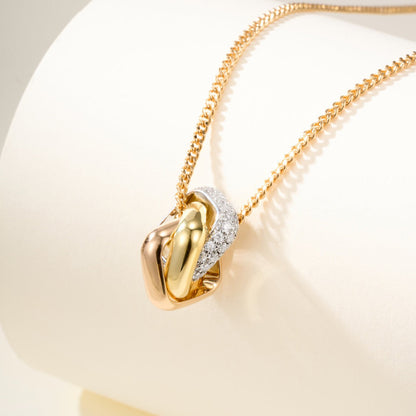 [Clover Jewelry]TRINITY CUSHION NECKLACE COLLECTION