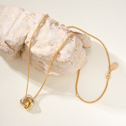 [Clover Jewelry]TRINITY CUSHION NECKLACE COLLECTION