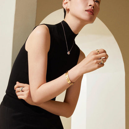 [Clover Jewelry]TRINITY CUSHION NECKLACE COLLECTION