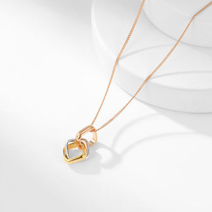 [Clover Jewelry]TRINITY CUSHION NECKLACE COLLECTION