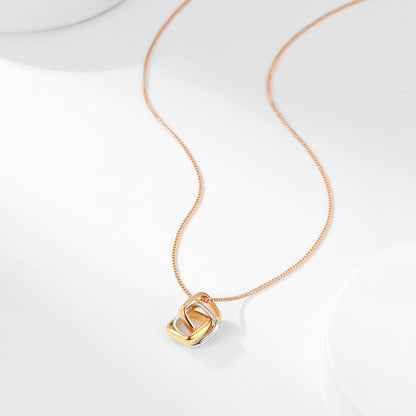 [Clover Jewelry]TRINITY CUSHION NECKLACE COLLECTION