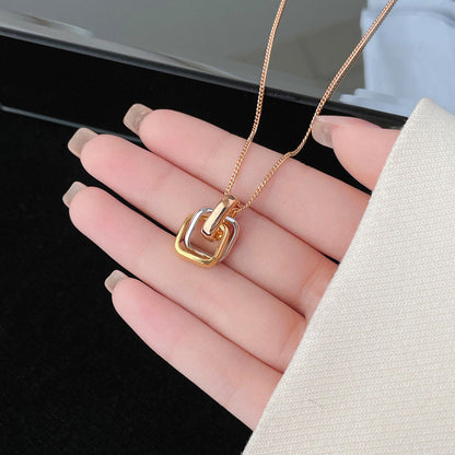 [Clover Jewelry]TRINITY CUSHION NECKLACE COLLECTION