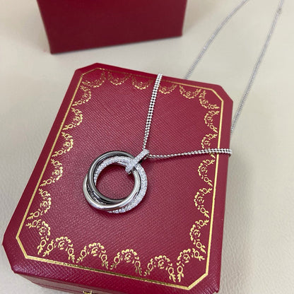 [Clover Jewelry]TRINITY CERAMIC NECKLACE