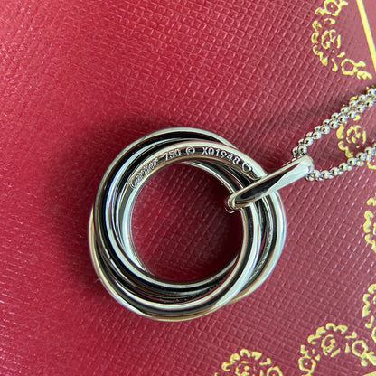 [Clover Jewelry]TRINITY CERAMIC NECKLACE