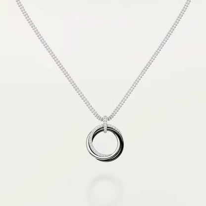[Clover Jewelry]TRINITY CERAMIC NECKLACE