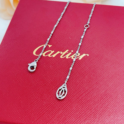 [Clover Jewelry]PANTHERE FULL DIAMOND NECKLACE