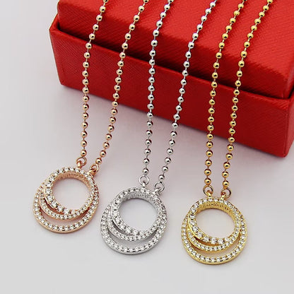 [Clover Jewelry]ETINCELLE  FULL DIAMOND NECKLACE